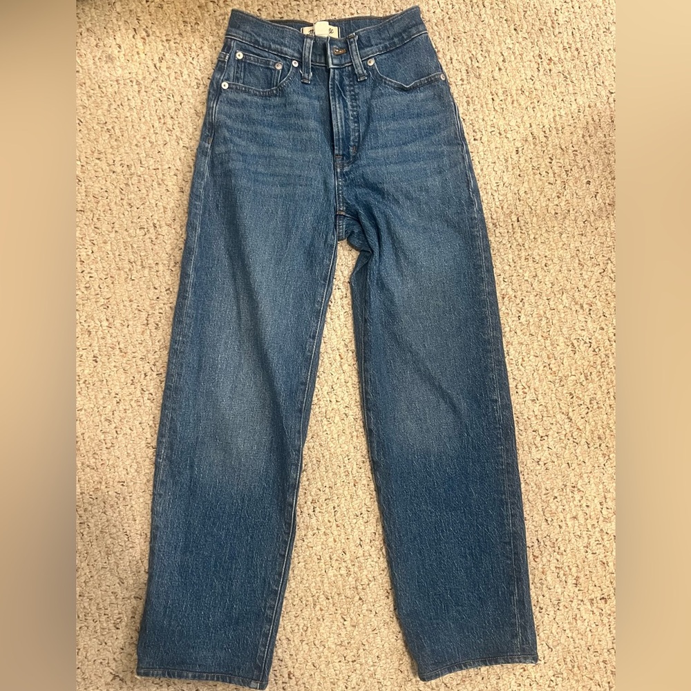 Madewell Perfect Vintage Wide-Leg Jean in Leifland Wash